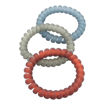 Picture of COIL BOBBLES  FROSTED BLUE GREEN BROWN 3 PACK